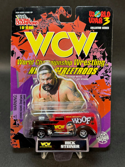 1998 Racing Champions WCW Nitro StreetRods World War 3 Rick Steiner, Red and Black