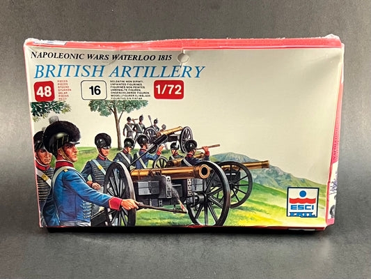 ESCI ERTL Model Kit 233 1:72 Scale British Artillery