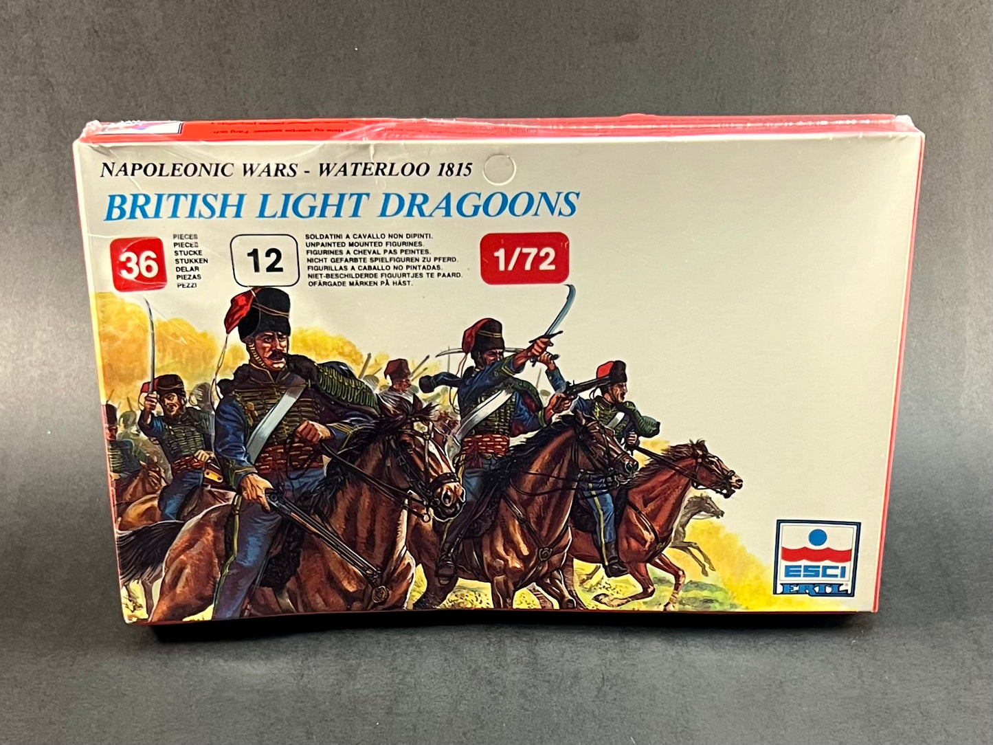 ESCI ERTL Model Kit 230 1:72 Scale British Light Dragoons