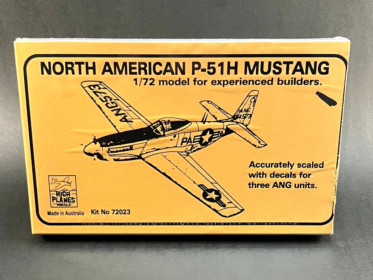 High Planes Model Kit 72023 1:72 Scale North American P-51H Mustang