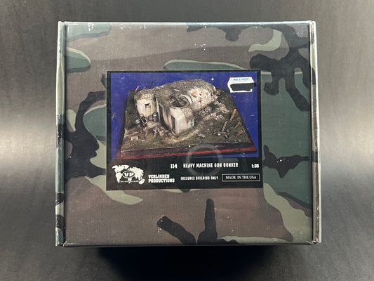 Verlinden Productions Model Kit 114 1:35 Scale Heavy Machine Gun Bunker