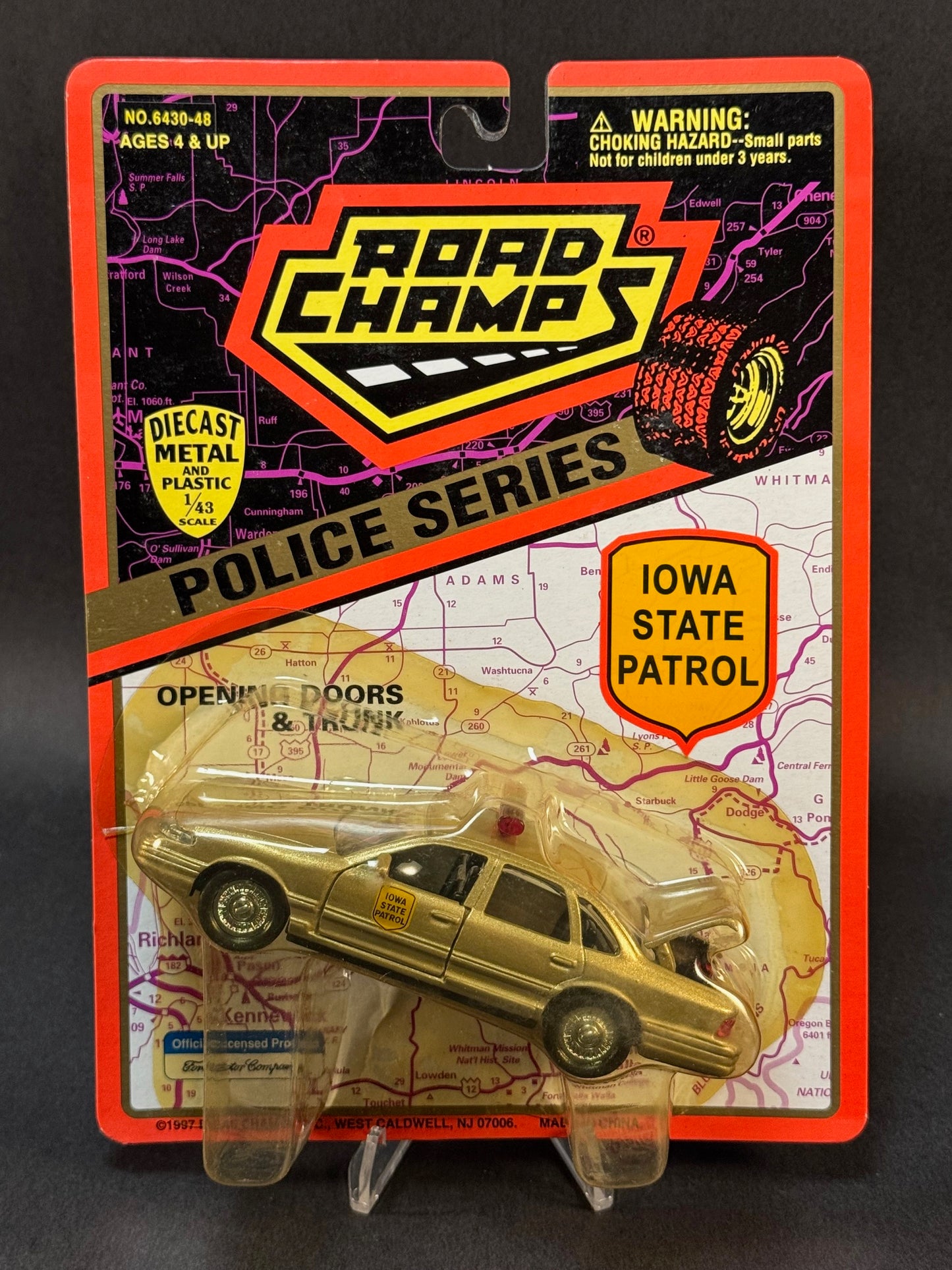 1997 Road Champs Police Car Series Iowa State Patrol