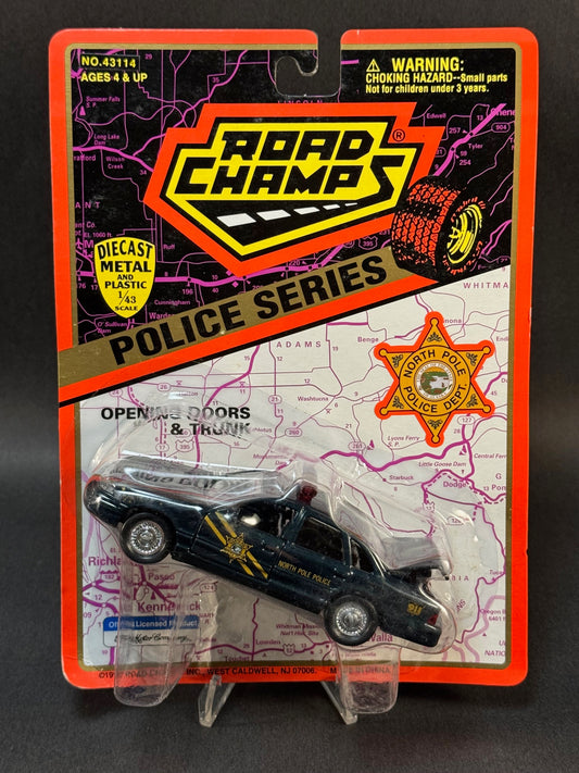 1997 Road Champs Police Car Series North Pole Police Dept.