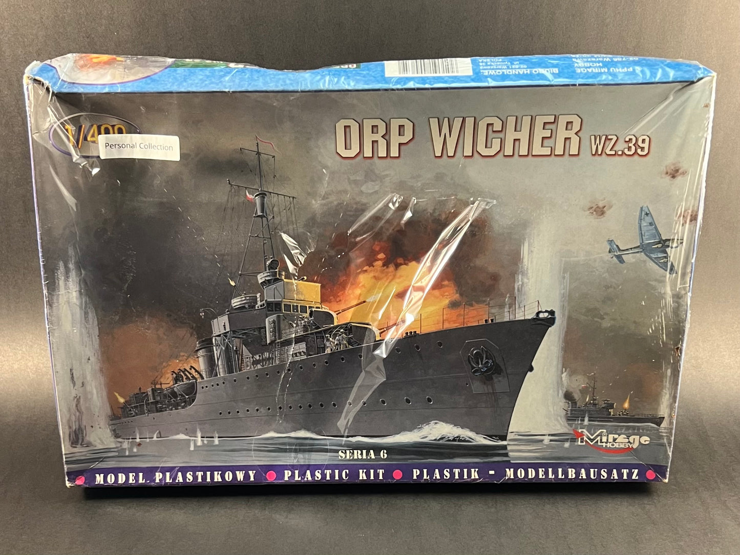 Mirage Hobby Model Kit 40065 1:400 Scale ORP Wicher WZ.39