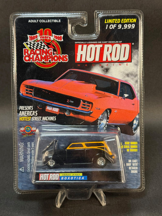 1999 Racing Champions Hot Rod Magazine Issue #157 Boxotica, Black