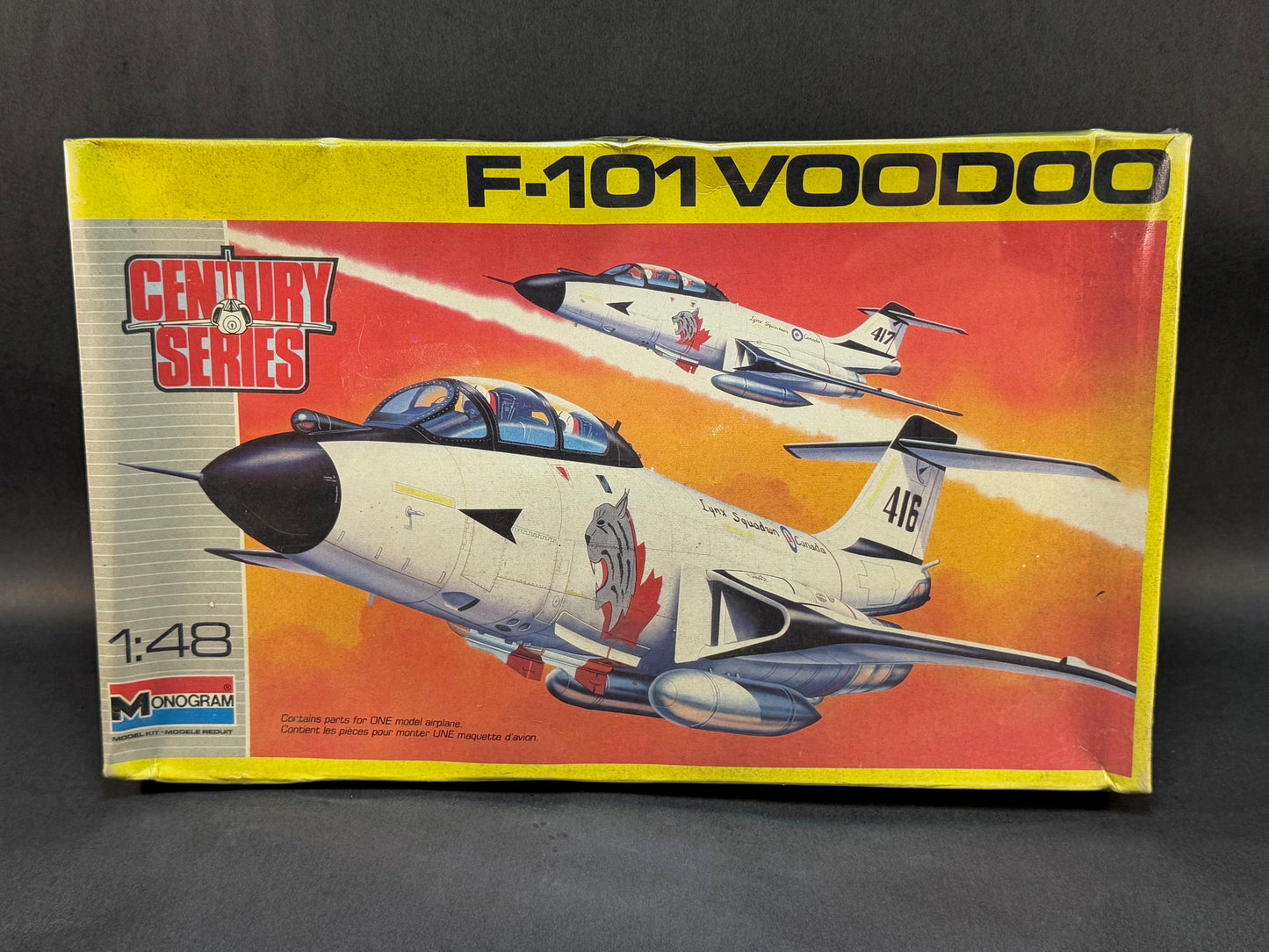 1990 Monogram Model Kit 5829 1:48 Scale F-101 Voodoo