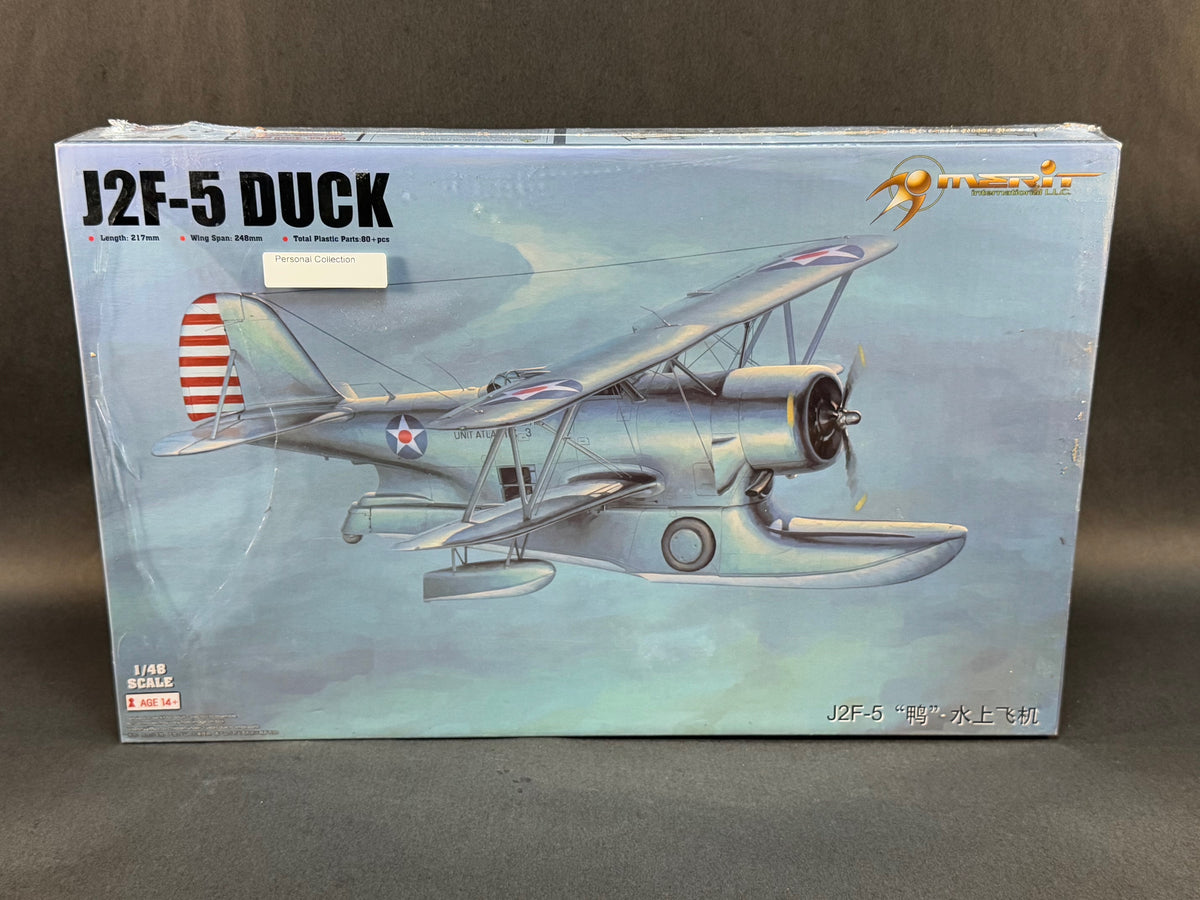 Merit Model Repop Merit Model Kit 64805 1:48 Scale J2F-5 Duck – Plutonium Garage