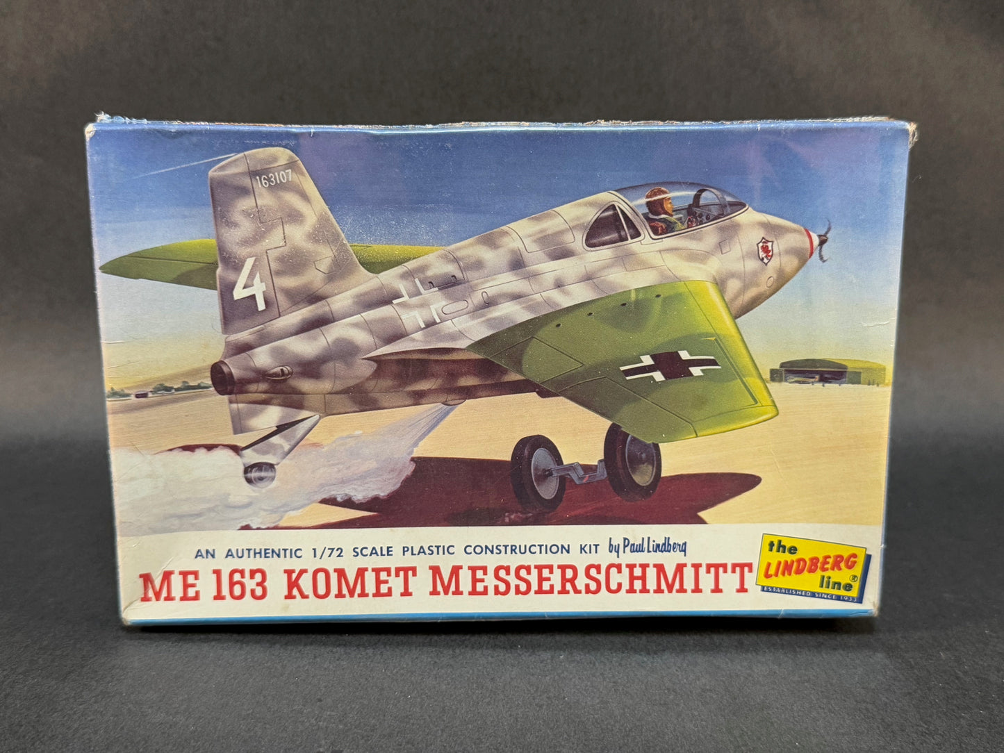Lindberg	434	1:72	Me 163 Komet Messerschmitt