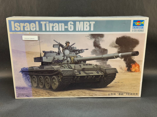 Trumpeter Model Kit 05576 1:35 Scale Israel Tiran-6 MBT