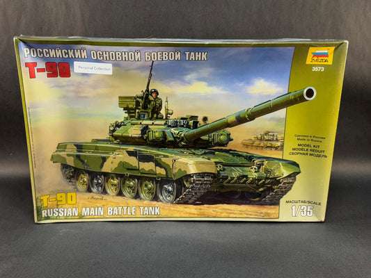 Zvezda Model Kit 3573 1:35 Scale T-90 Russian Main Battle Tank