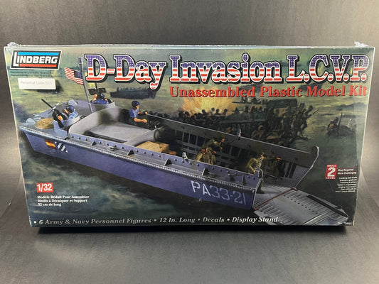 Lindberg Model Kit 70865 1:32 Scale D-Day Invasion LCVP