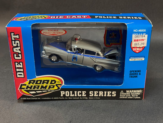 1998 Road Champs Vintage Police Car Series 1:43 Boxed Alabama Highway Patrol