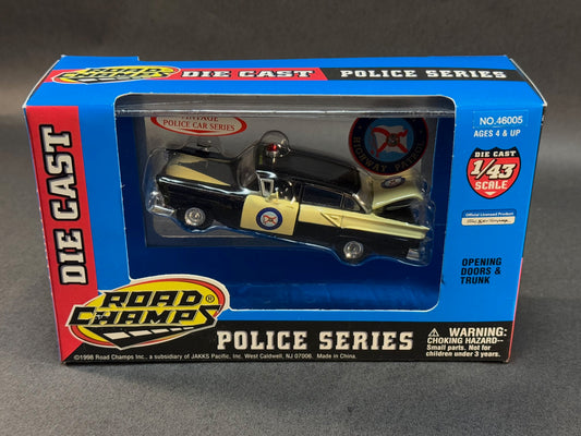 1998 Road Champs Vintage Police Car Series 1:43 Boxed Florida Highway Patrol
