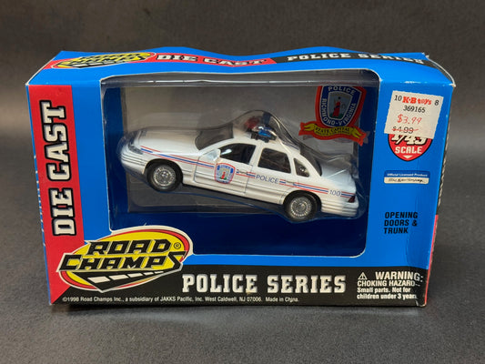 1998 Road Champs State Capital Police Car Series 1:43 Boxed Richmond Virginia Police