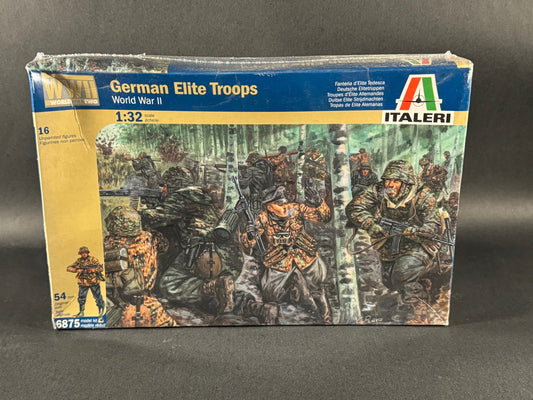 Italeri Model Kit 6875 1:32 Scale German Elite Troops WWII