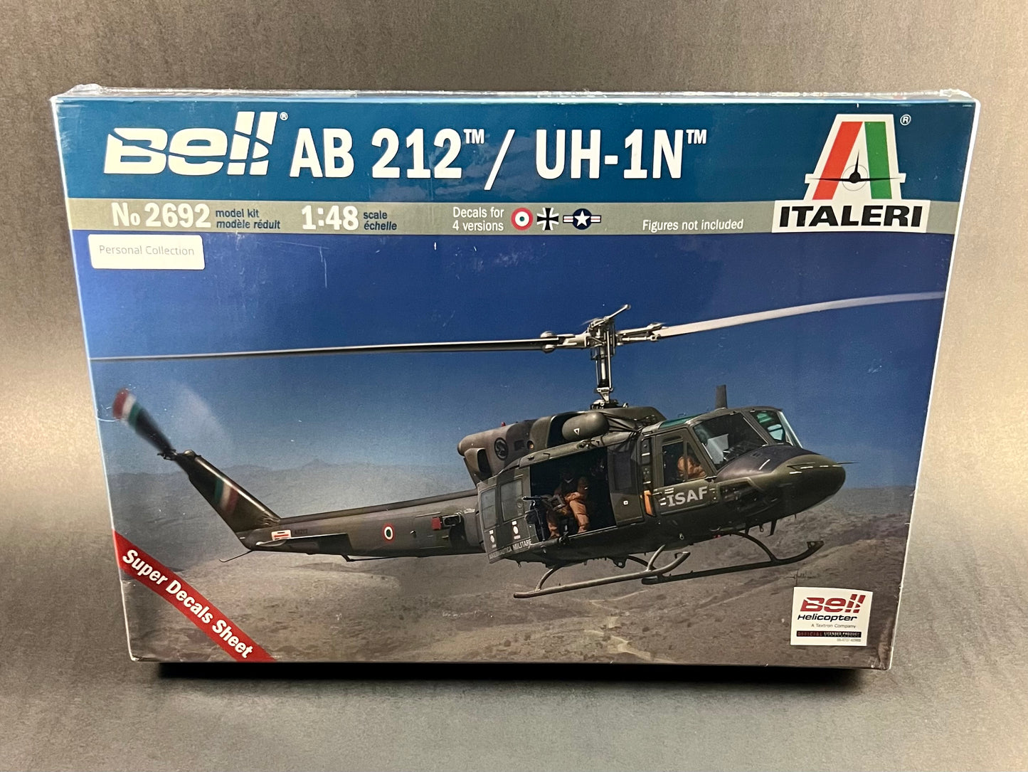 Italeri Model Kit 2692 1:48 Scale Bell AB 212/UH-1N Helicopter