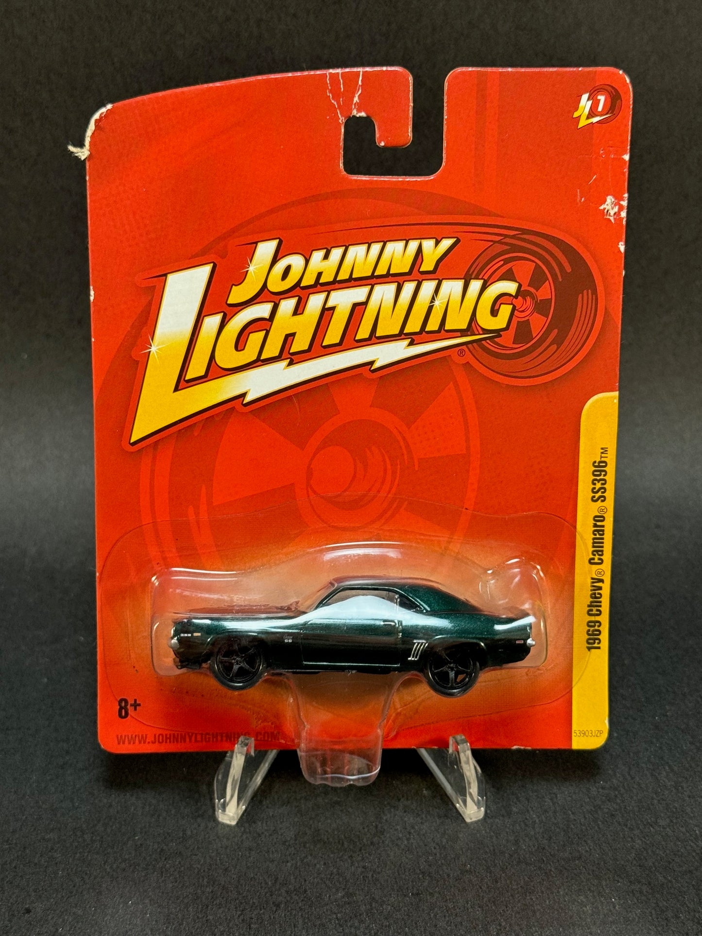 2010 Johnny Lightning 1969 Chevy Camaro SS396, Green