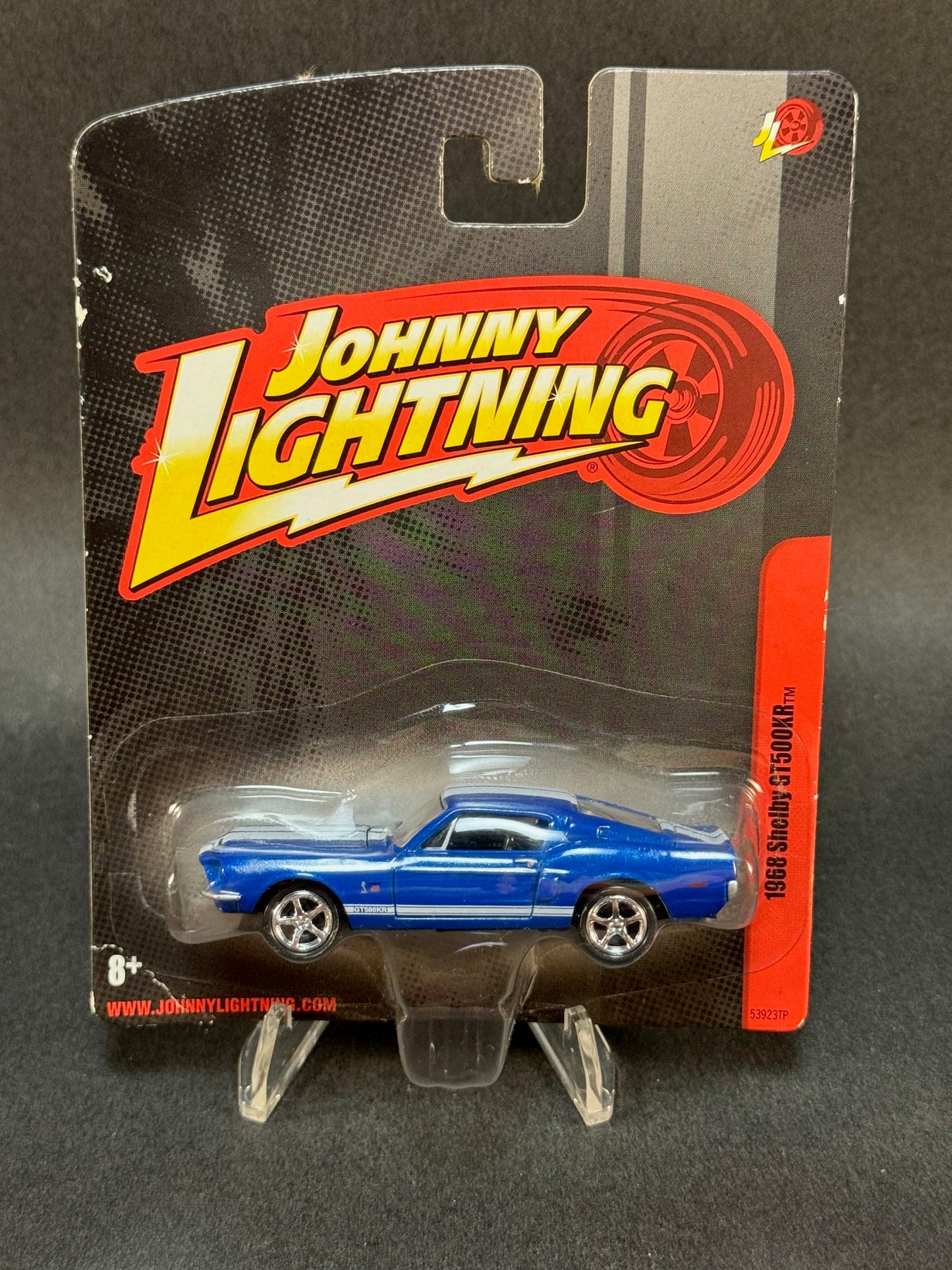 2010 Johnny Lightning 1968 Shelby GT500KR, Blue