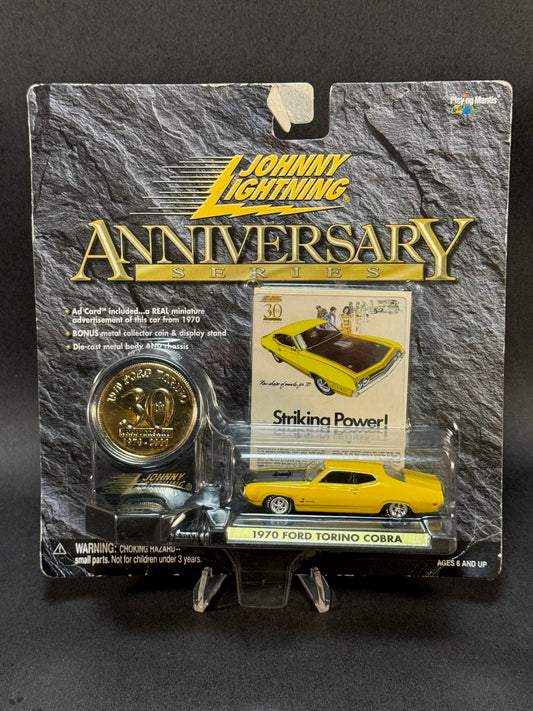 2000 Johnny Lightning 30th Anniversary Series 1970 Ford Torino, Yellow