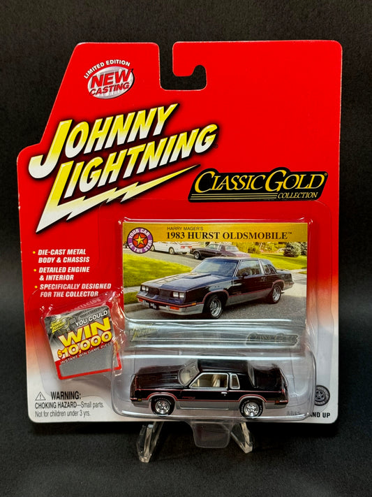 2004 Johnny Lightning Classic Gold Collection 1983 Hurst Oldsmobile, Black