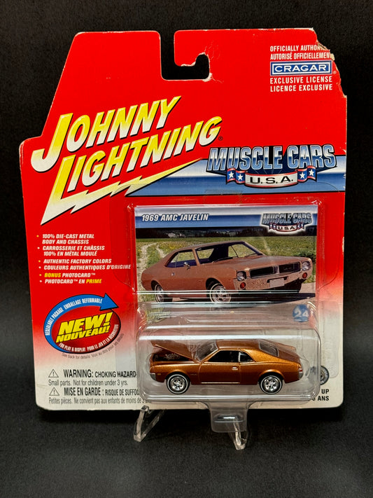 2004 Johnny Lightning Muscle Cars USA #24 1969 AMC Javelin, Copper