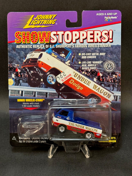 1999 Johnny Lightning Show Stoppers! G.E. Shumpert's Thunder Wagon, Red White and Blue