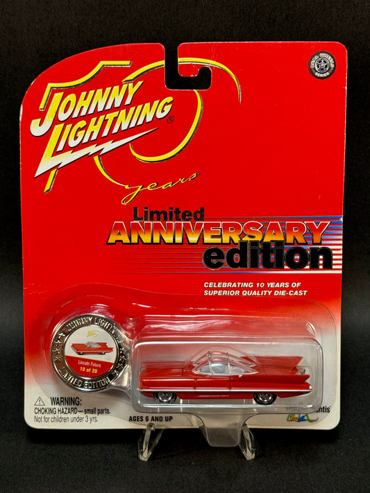 2004 Johnny Lightning 10 Years Anniversary Edition #19 Lincoln Futura, Red