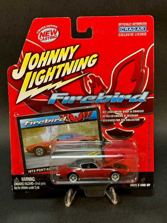 2003 Johnny Lightning Firebird Series 1973 Pontiac Firebird Formula SD 455, Red