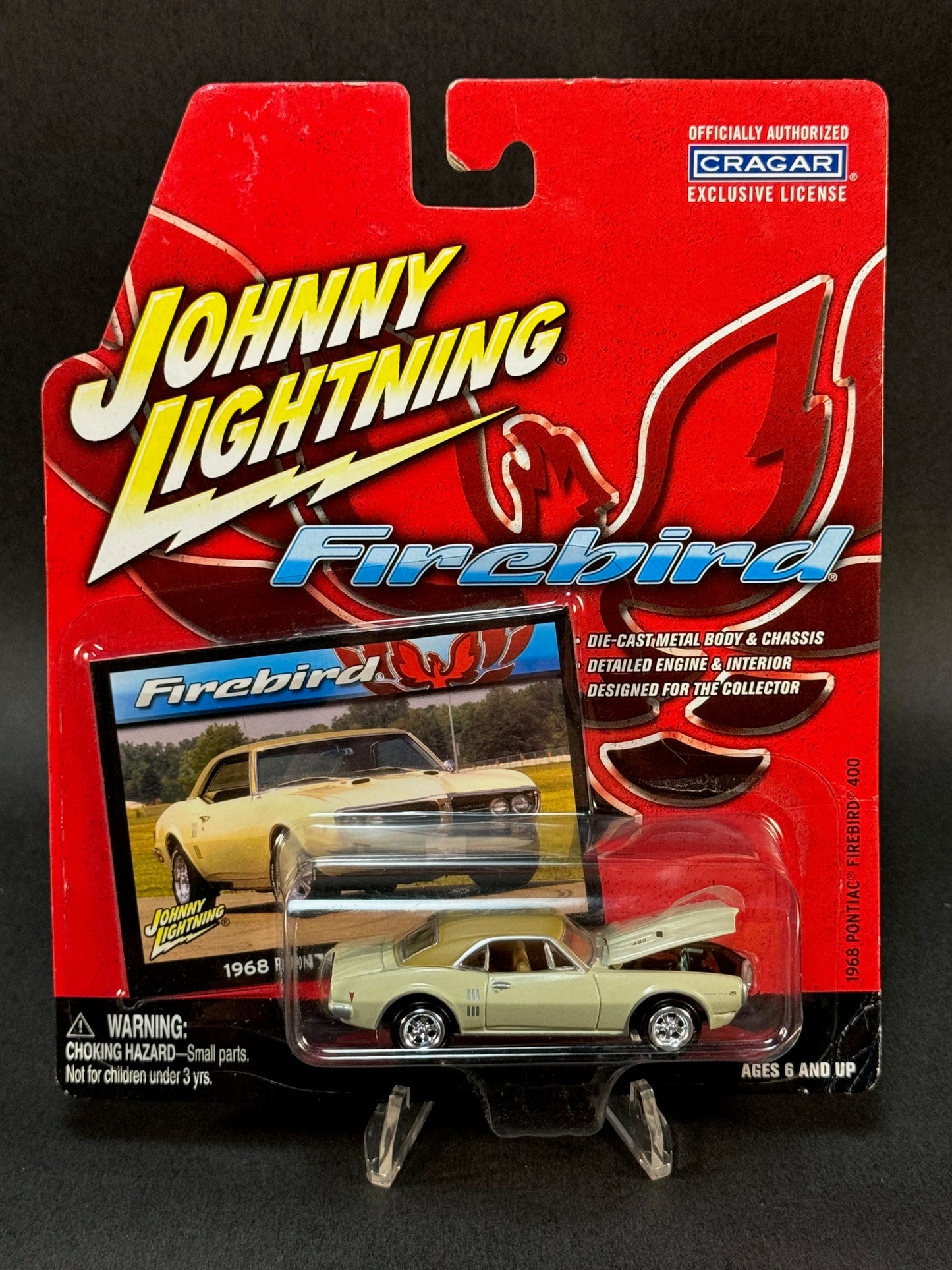 2003 Johnny Lightning Firebird Series 1968 Pontiac Firebird 400, Beige