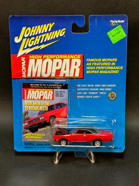 2000 Johnny Lightning High Performance Mopar 1969 Plymouth Roadrunner, Red