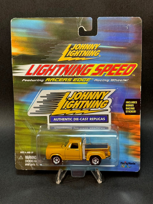 2000 Johnny Lightning Lightning Speed '78 Dodge Pickup Truck, Gold