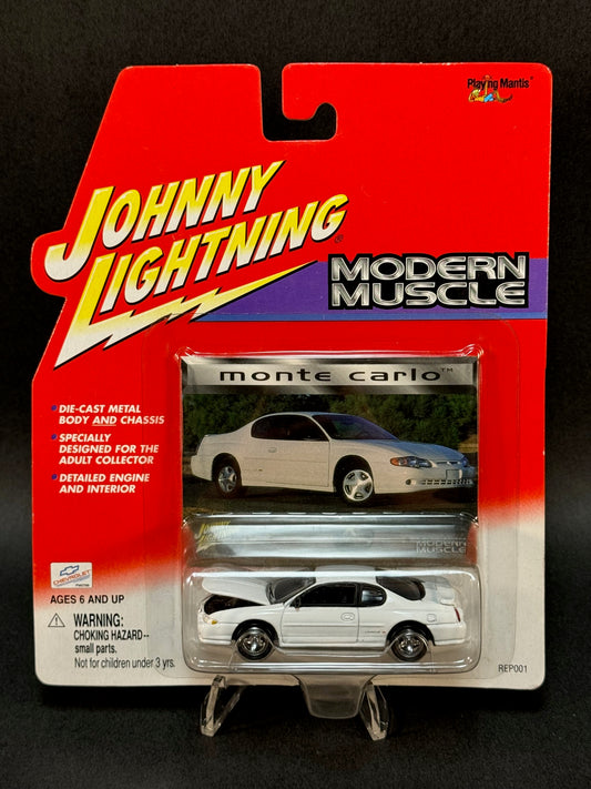 2000 Johnny Lightning Modern Muscle Monte Carlo, White