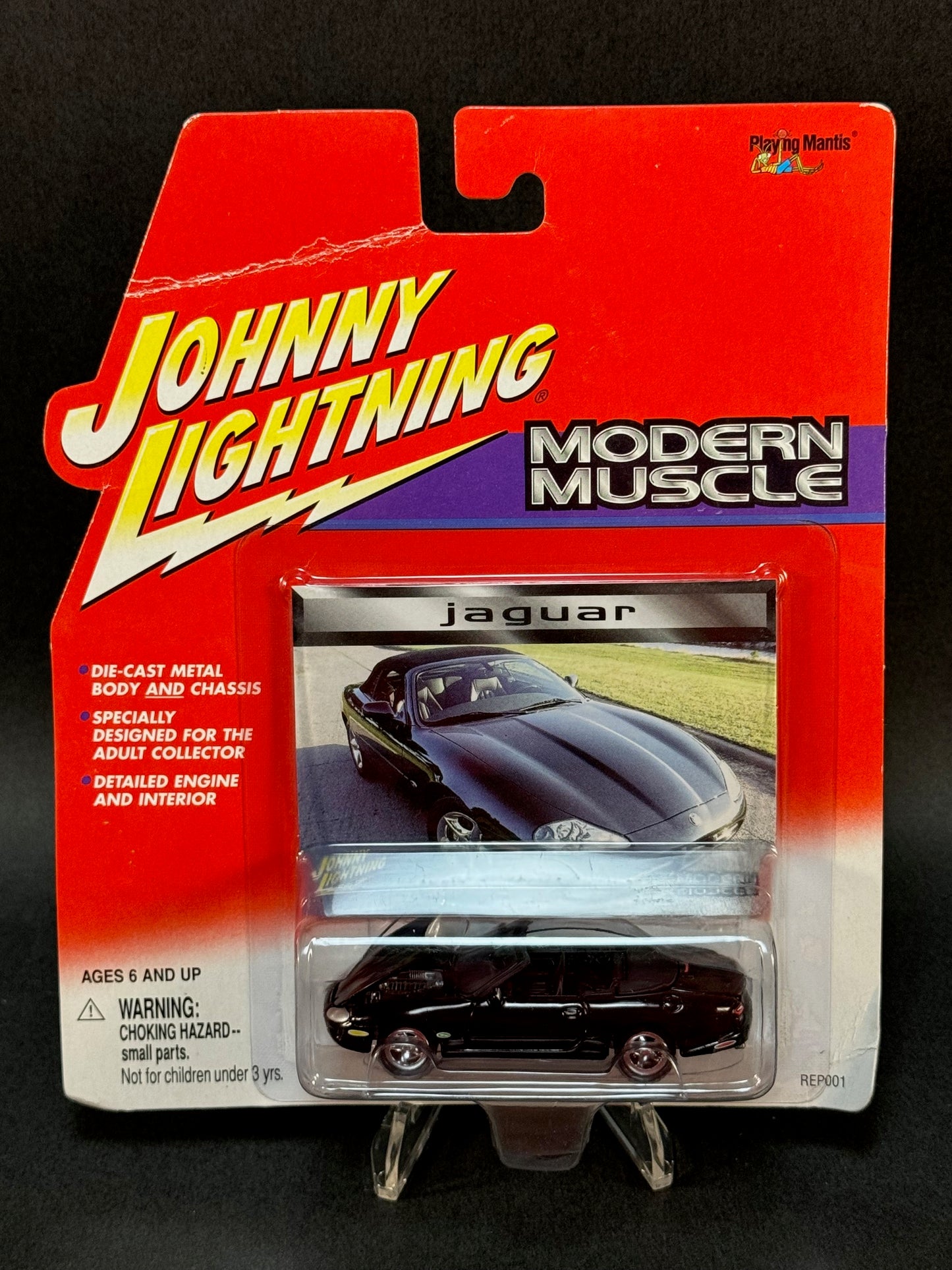 2000 Johnny Lightning Modern Muscle Jaguar, Black