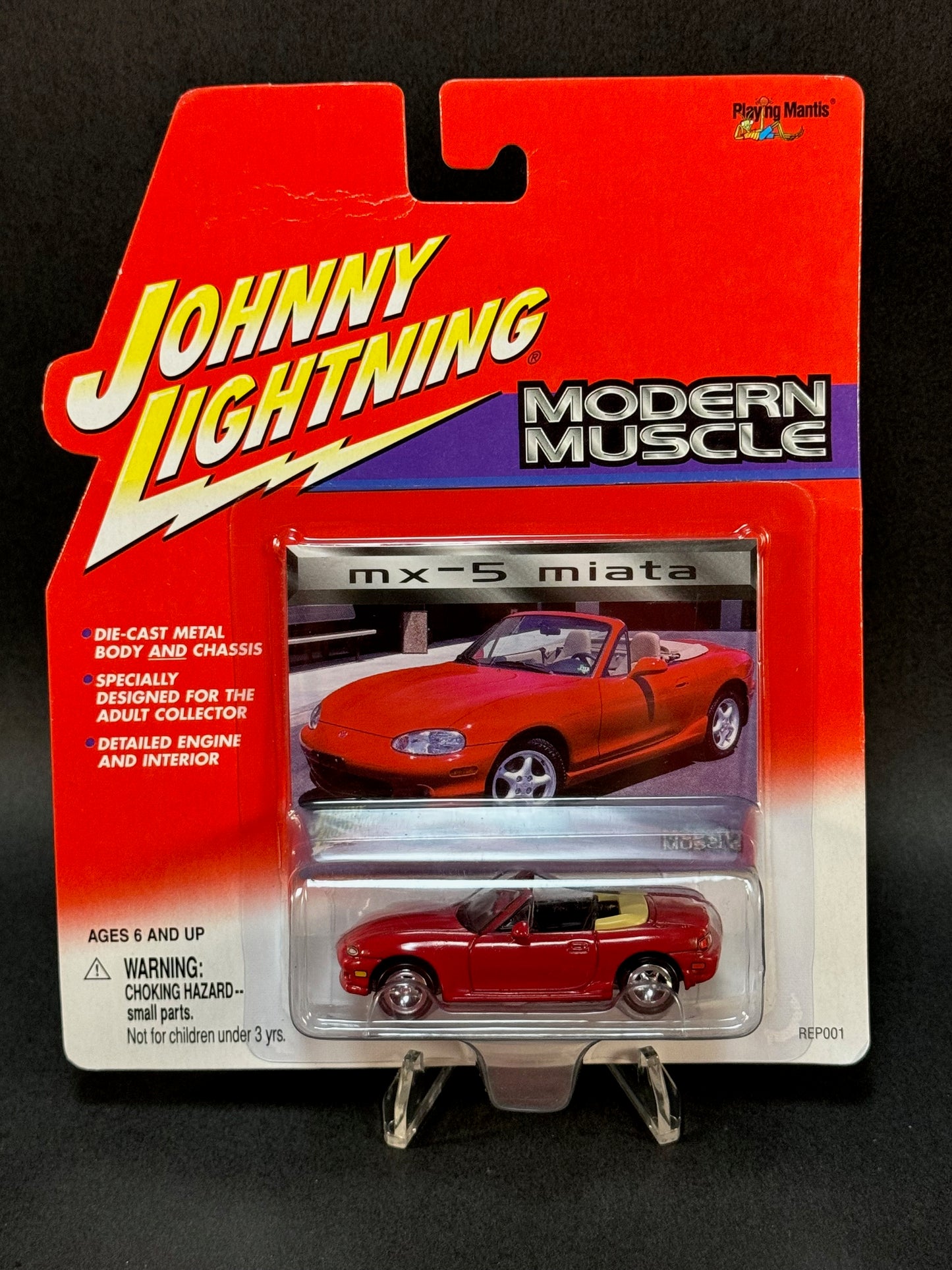 2000 Johnny Lightning Modern Muscle MX-5 Miata, Red