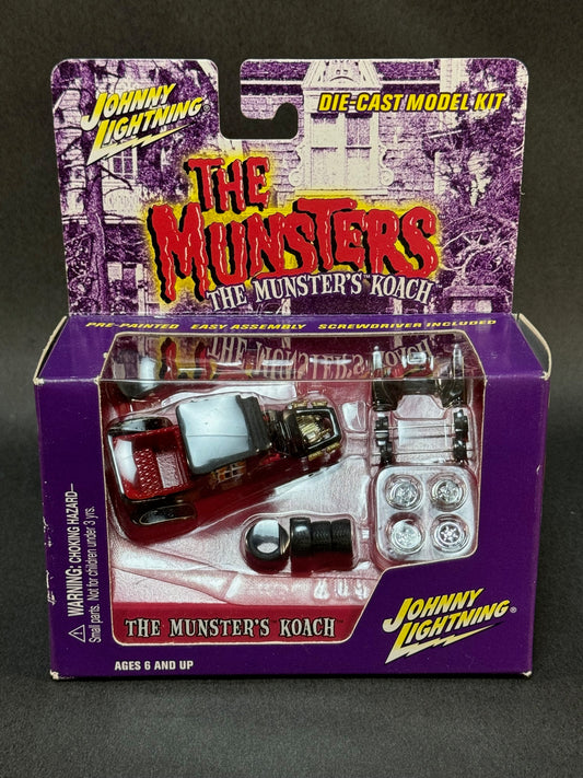 2002 Johnny Lightning The Munsters Koach Die-Cast Model Kit, Red