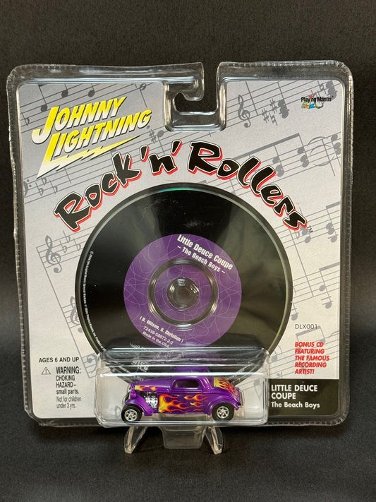 2000 Johnny Lightning Rock 'n' Rollers Little Deuce Coupe The Beach Boys, Purple