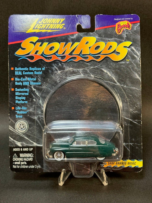 1999 Johnny Lightning Show Rods Sam Barris Merc, Green