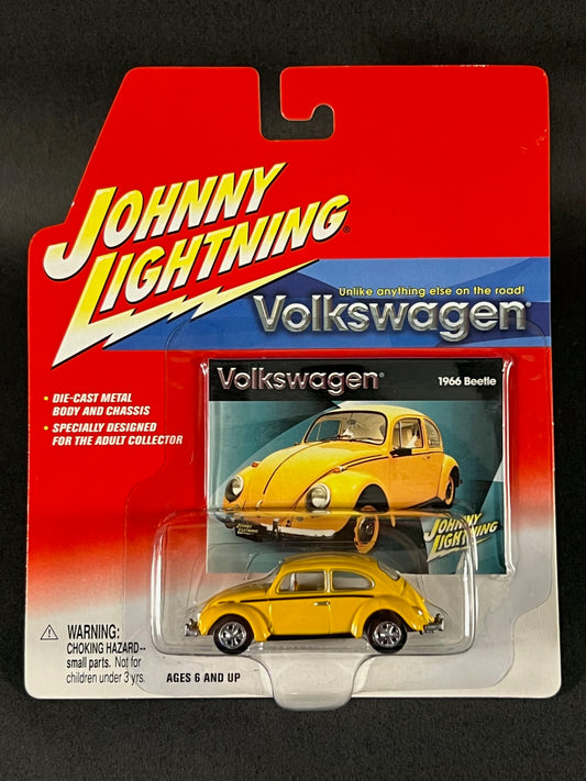 2002 Johnny Lightning Volkswagen Series 1966 Beetle, Yellow