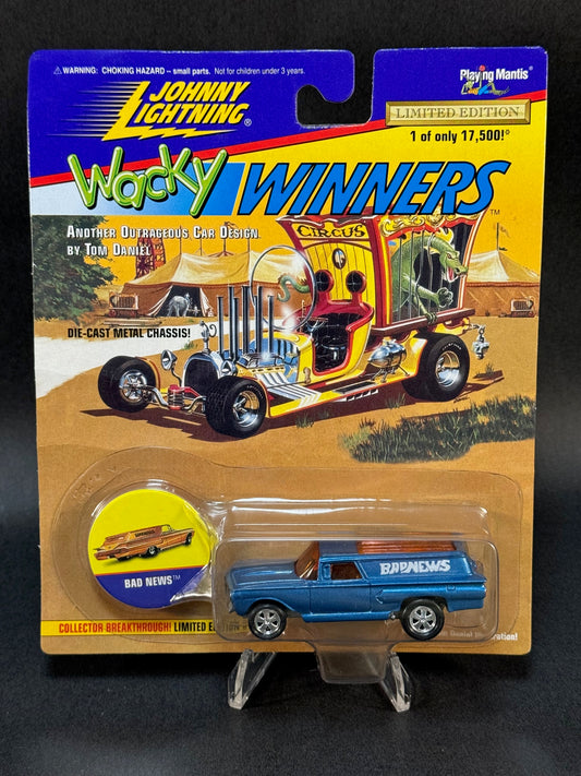 1996 Johnny Lightning Wacky Winners Series 1 Bad News, Blue