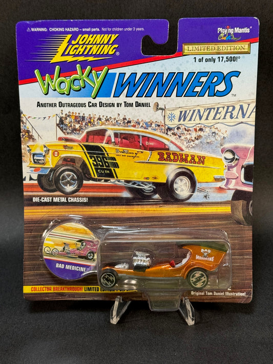 1996 Johnny Lightning Wacky Winners Series 2 Bad Medicine, Orange