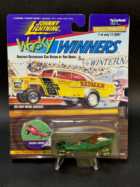 1996 Johnny Lightning Wacky Winners Series 2 Cherry Bomb, Green