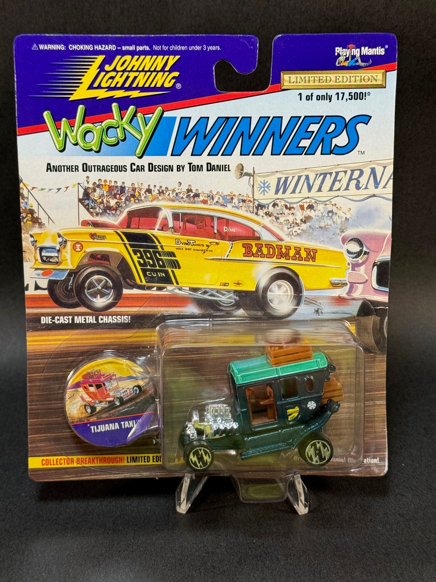 1996 Johnny Lightning Wacky Winners Series 2 Tijuana Taxi, Green