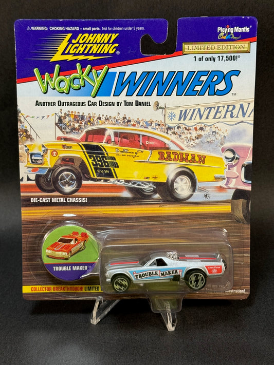 1996 Johnny Lightning Wacky Winners Series 2 Trouble Maker, Silver