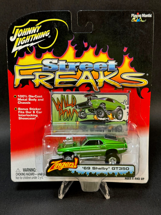 2003 Johnny Lightning Street Freaks Zingers! '69 Shelby GT350, Green