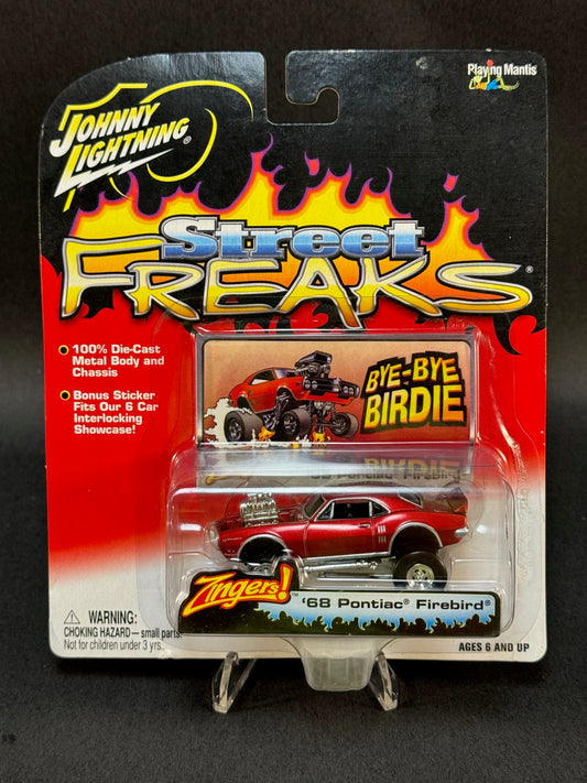 2003 Johnny Lightning Street Freaks Zingers! '68 Pontiac Firebird, Red