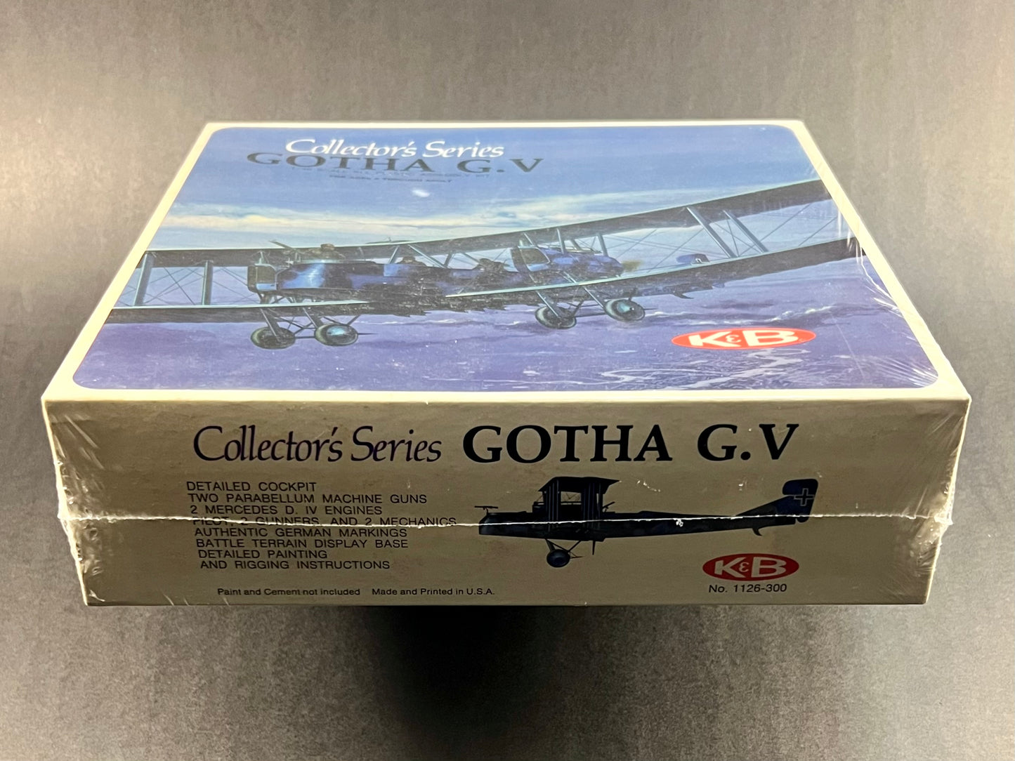 K&B	Model Kit 1126-300 1:48 Scale Collector's Series Gotha G.V