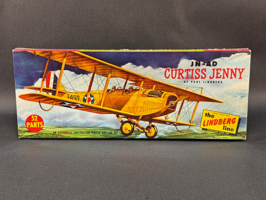 Lindberg Model Kit 534:98 1:48 Scale JN-4D Curtiss Jenny