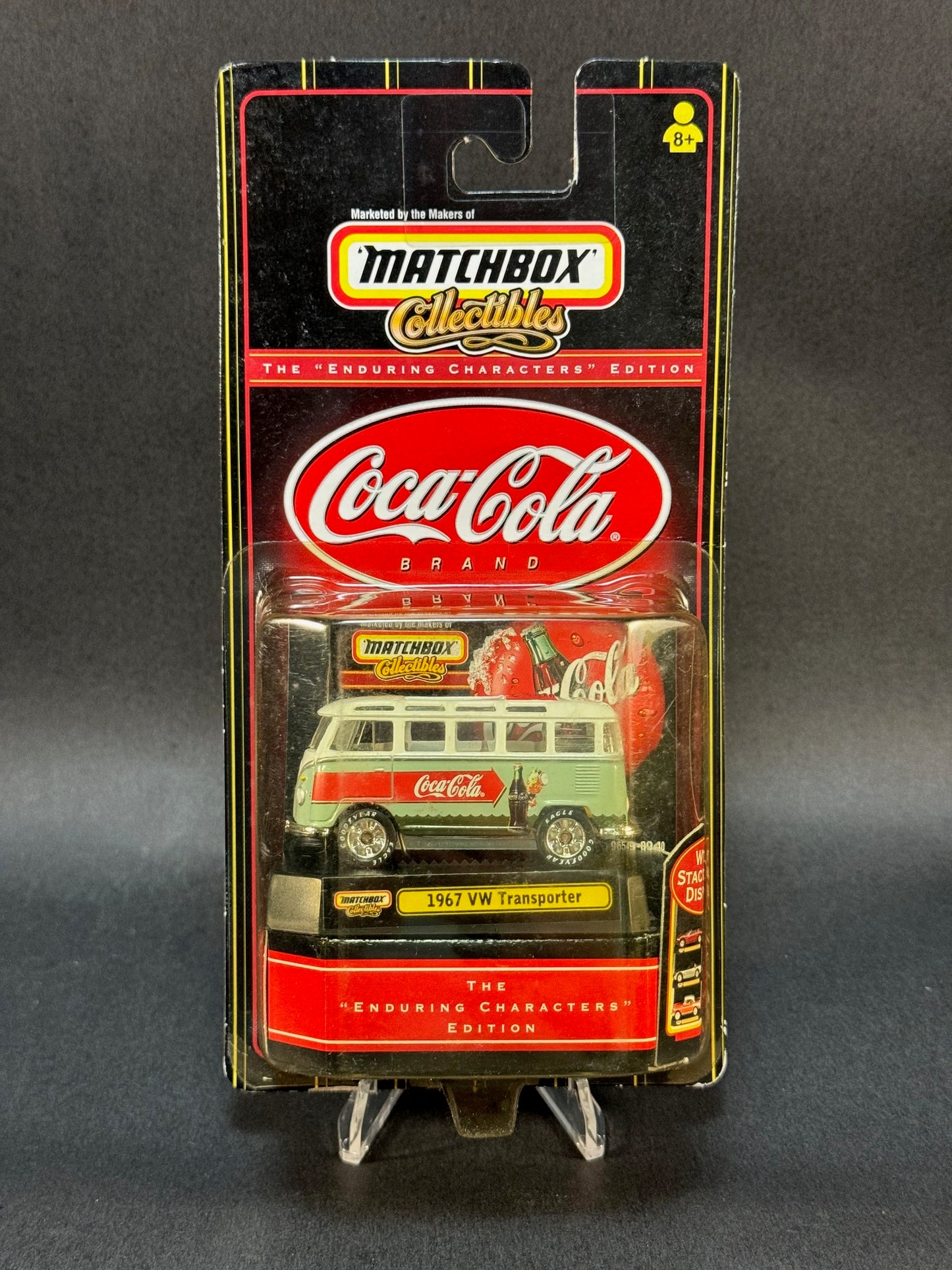 1999 Matchbox Collectibles Coca-Cola 1967 VW Transporter, Green and White