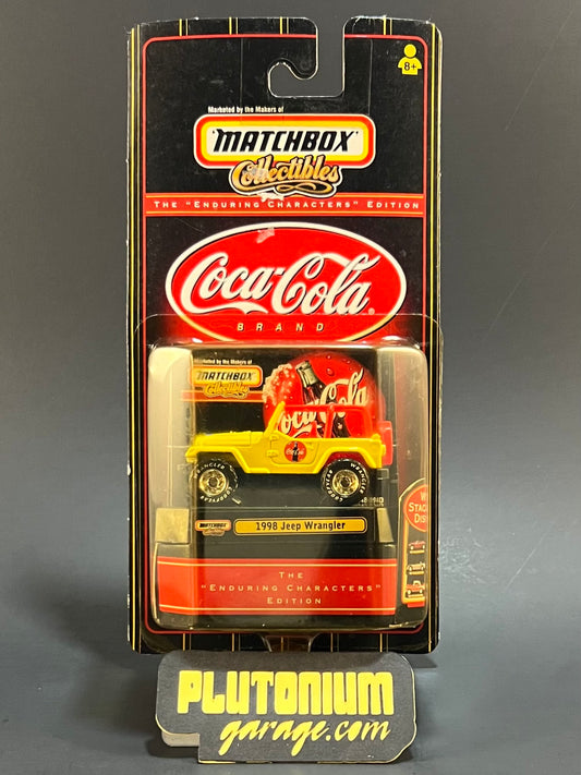 Matchbox Collectibles Coca-Cola 1998 Jeep Wrangler