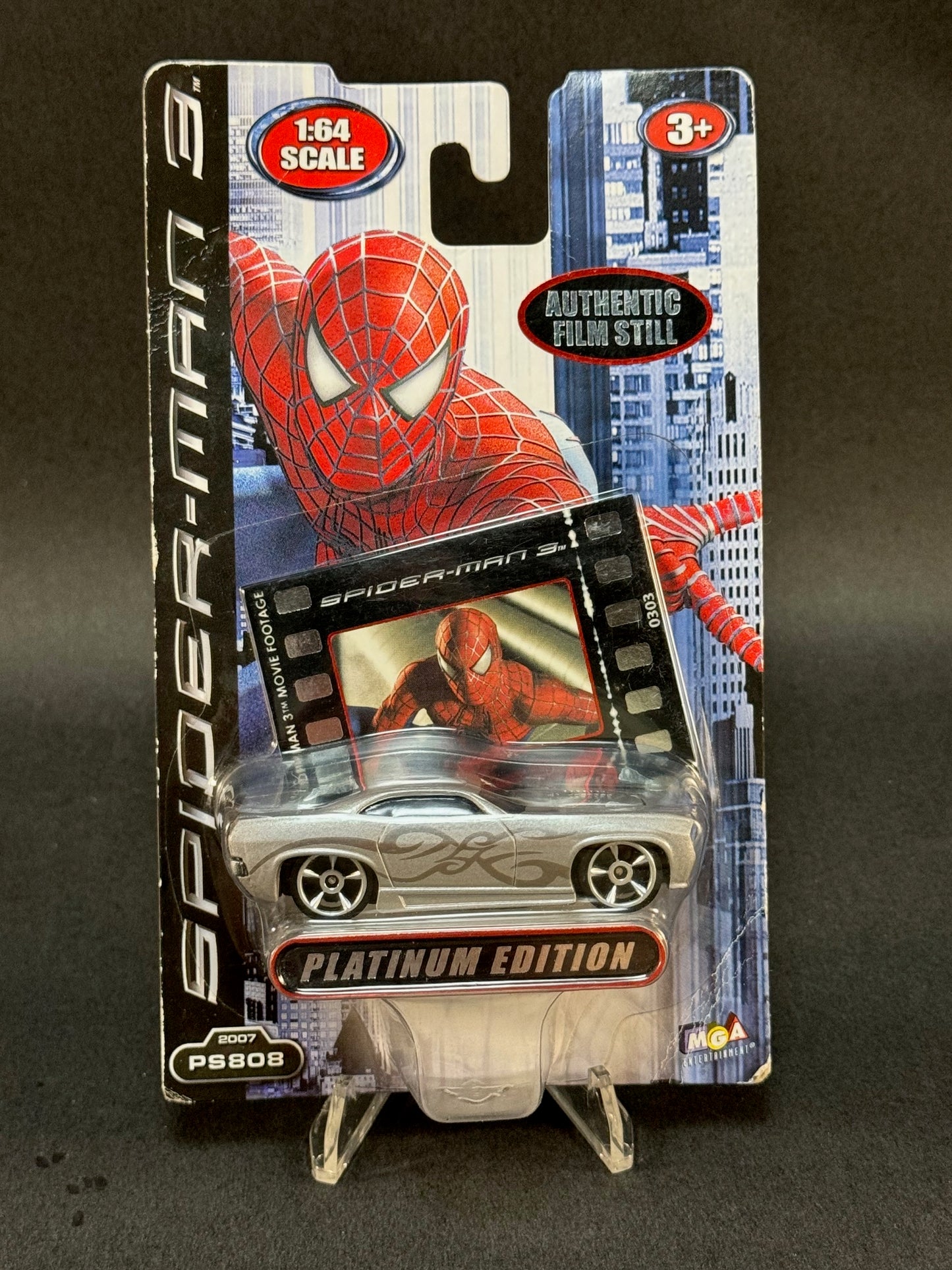 2006 MGA Entertainment Platinum Edition PS808 Marvel Spider-Man 3, Silver